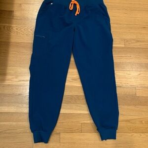 FIGS Women's Deep Reef Zamora - Jogger Scrub Pant Size Large